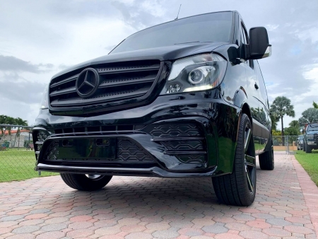 Photo Mercedes Benz Sprinter W906 kompletny zestaw karoserii przedni zderzak Elegance tuning 2013-2018 | DL Auto Design