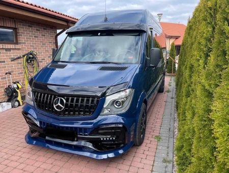 Photo Mercedes Benz Sprinter W906 kompletny zestaw karoserii grill przedni GT tuning 2013-2018 | DL Auto Design