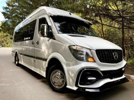 Photo Mercedes Benz Sprinter W906 kompletny zestaw karoserii grill przedni GT tuning 2013-2018 | DL Auto Design