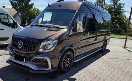 Photo Mercedes Benz Sprinter W906 kompletny zestaw karoserii grill przedni GT tuning 2013-2018 | DL Auto Design