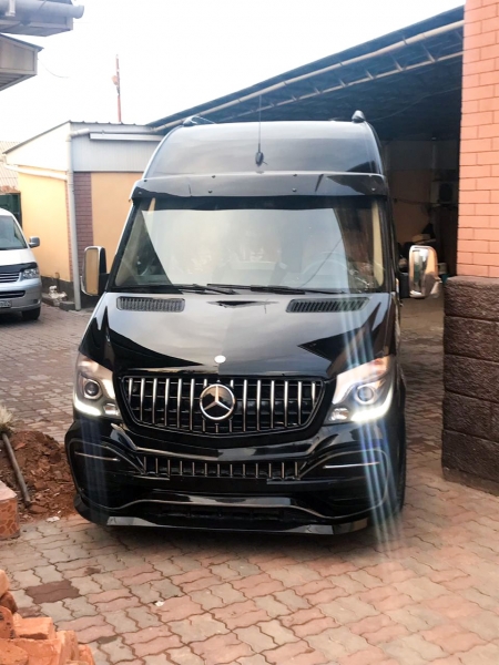 Photo Mercedes Benz Sprinter W906 kompletny zestaw karoserii grill przedni GT tuning 2013-2018 | DL Auto Design