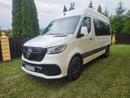 Photo Mercedes Benz Sprinter W907 W910 kompletny zestaw karoserii grill przedni Diamond | DL Auto Design