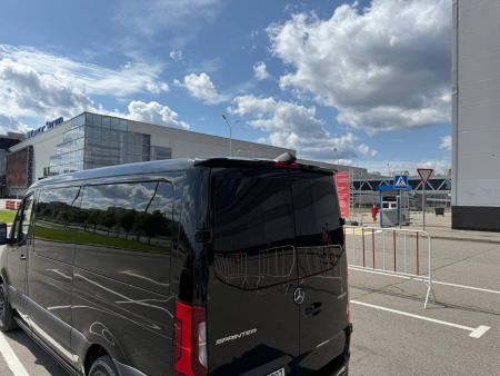 Photo Mercedes Benz Sprinter W907 W910 kompletny zestaw karoserii spoiler dachowy | DL Auto Design