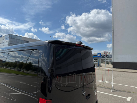 Photo Mercedes Benz Sprinter W907 W910 kompletny zestaw karoserii spoiler dachowy | DL Auto Design