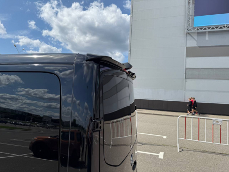 Photo Mercedes Benz Sprinter W907 W910 kompletny zestaw karoserii spoiler dachowy | DL Auto Design