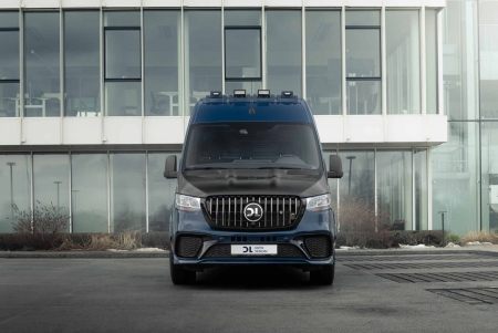 Photo Mercedes Benz Sprinter W907 W910 kompletny zestaw karoserii poszerzenia nadkoli tuning 2018-2025 | DL Auto Design