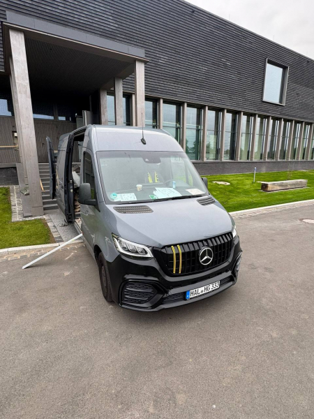Photo Mercedes Benz Sprinter W907 W910 Full Body Kit Vip Front Bumper Tuning 2018-2025 | DL Auto Design