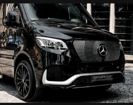 Photo Mercedes Benz Sprinter W907 W910 Full Body Kit Vip Front Bumper Tuning 2018-2025 | DL Auto Design