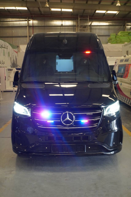 Photo Mercedes Benz Sprinter W907 W910 Full Body Kit Vip Front Bumper Tuning 2018-2025 | DL Auto Design