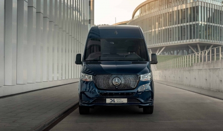 Photo Mercedes Benz Sprinter W907 W910 kompletny zestaw karoserii grill przedni Star tuning 2018-2025 | DL Auto Design