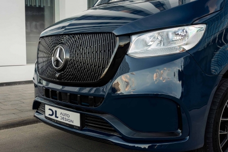 Photo Mercedes Benz Sprinter W907 W910 kompletny zestaw karoserii grill przedni Star tuning 2018-2025 | DL Auto Design