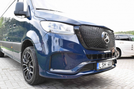 Photo Mercedes Benz Sprinter W907 W910 zestaw karoserii przedni zderzak VIP tuning 2018-2025. Grill przedni gratis | DL Auto Design
