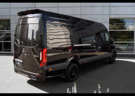 Photo Mercedes Benz Sprinter W907 Sport (przedni zderzak Facelift + grill przedni dowolny wzór + tylny zderzak dowolny wzór + progi boczne). Wysyłka do dowolnego kraju w Europie gratis | DL Auto Design