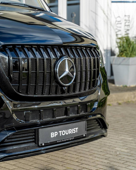 Photo Mercedes Benz Sprinter W907 VIP (przedni zderzak + grill przedni dowolny wzór + tylny zderzak + progi boczne). Wysyłka do dowolnego kraju w Europie gratis | DL Auto Design